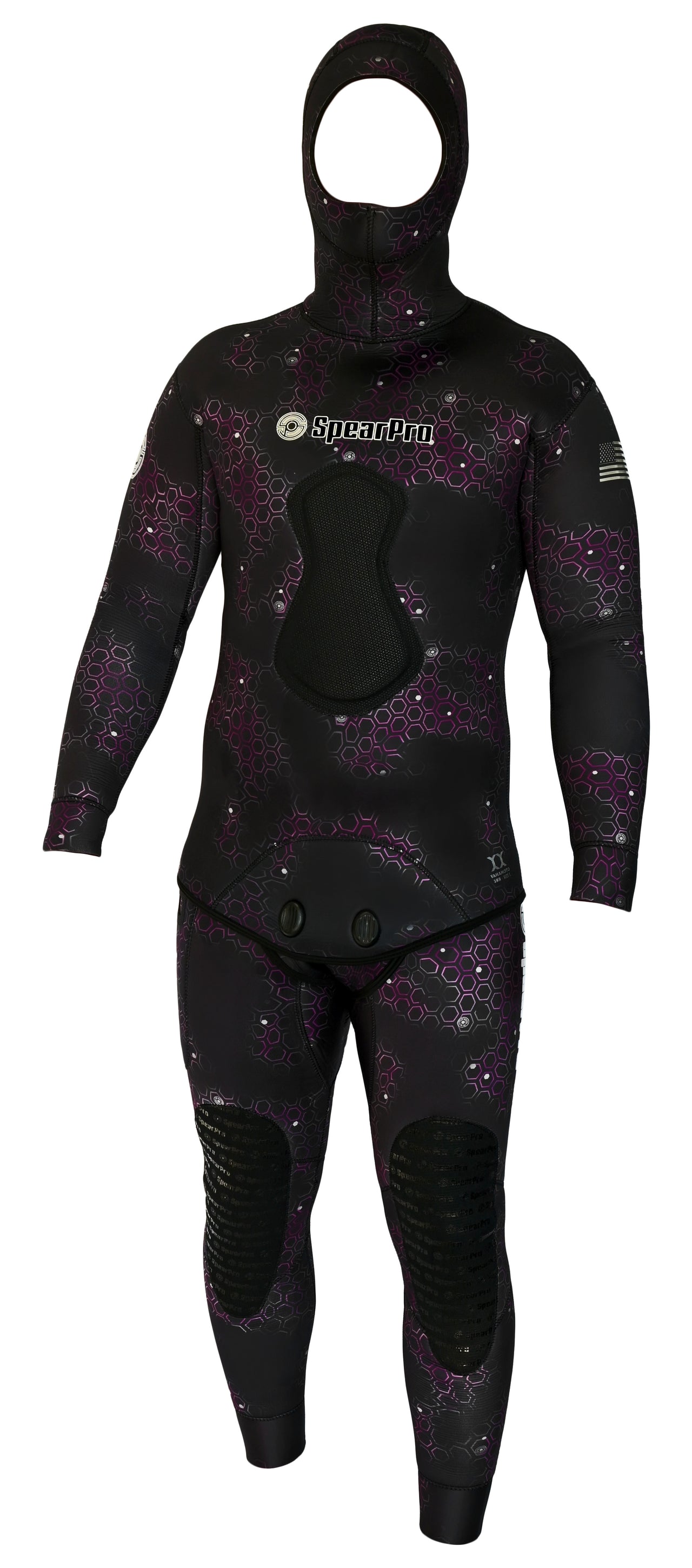 SpearPro Cabrilla Fuchsia Mens Wetsuit - 5mm