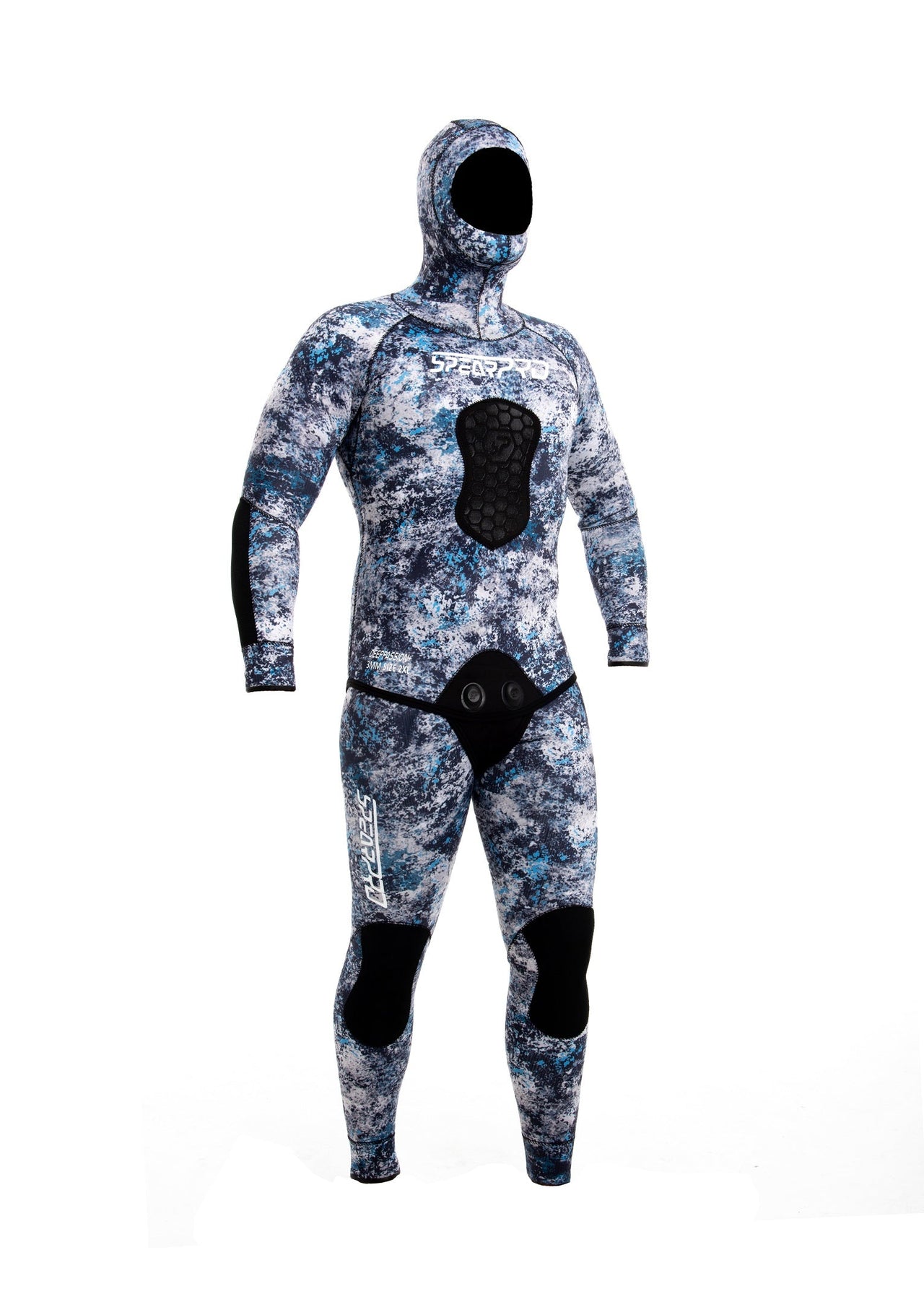 SpearPro Deep Passion Blue 1.5mm wetsuit